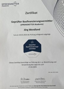 Baufinanzierungsvermittler, Finanzvermittler, Finanzberater